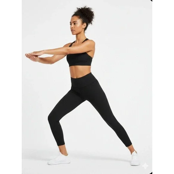 Athleta Elation Pirouette 7/8 Tight Women's Medium Skinny Stretch Legging - Picture 1 of 12